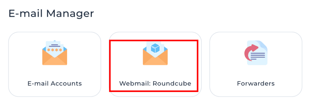 Pilih webmail