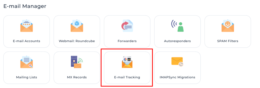 Cara Melihat Status Pengiriman Email Terkirim atau Tidak - menu email tracking