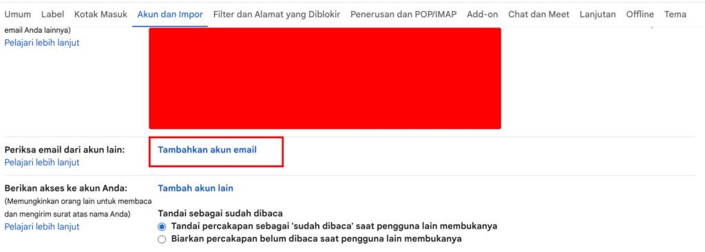 Cara Menggunakan Email Domain Sendiri di Gmail - menu cek inbox email domain sendiri